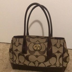 Hampton Madeline tote shoulder Coach bag